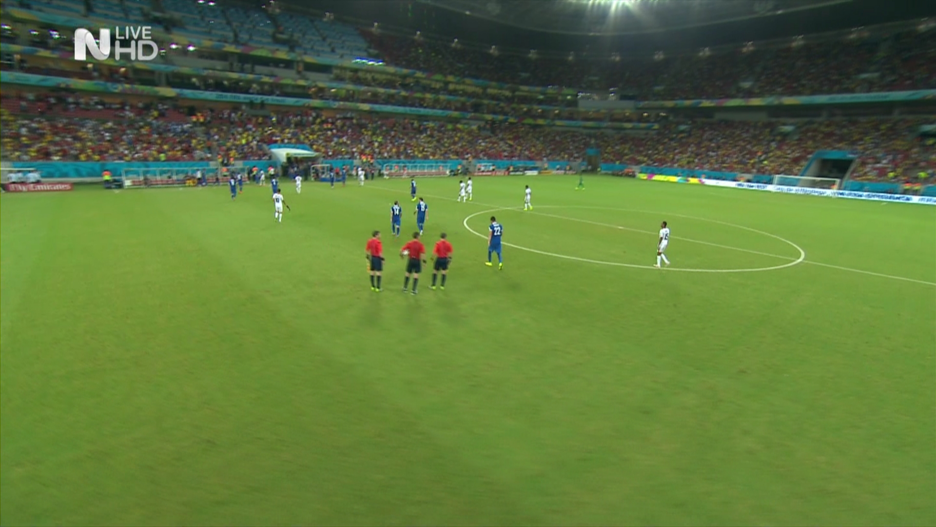 Καλύτερη η Ελλάδα στο 1ο ημίχρονο