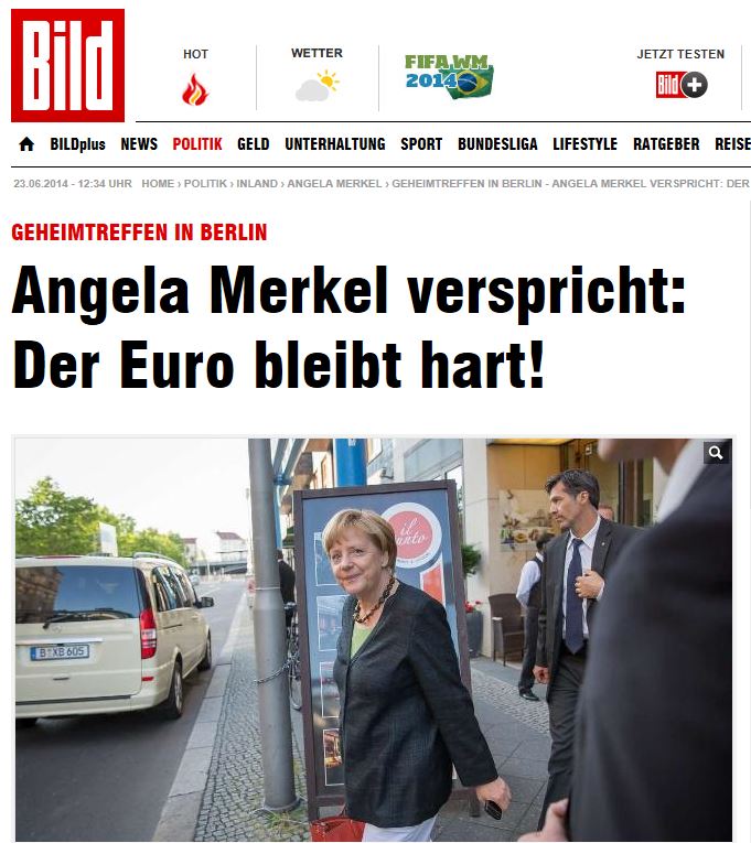 Μέρκελ: Όχι σε χαλάρωση του Συμφώνου Σταθερότητας