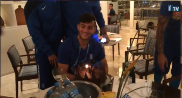 ΒΙΝΤΕΟ-Η τούρτα γενεθλίων του Μανωλά στη Βραζιλία