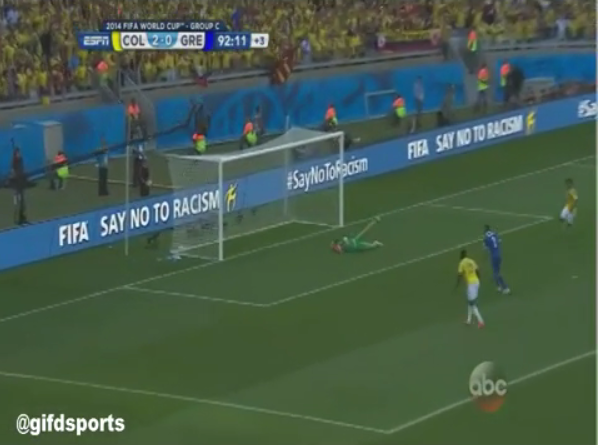 ΒΙΝΤΕΟ-Το τρίτο γκολ της Κολομβίας