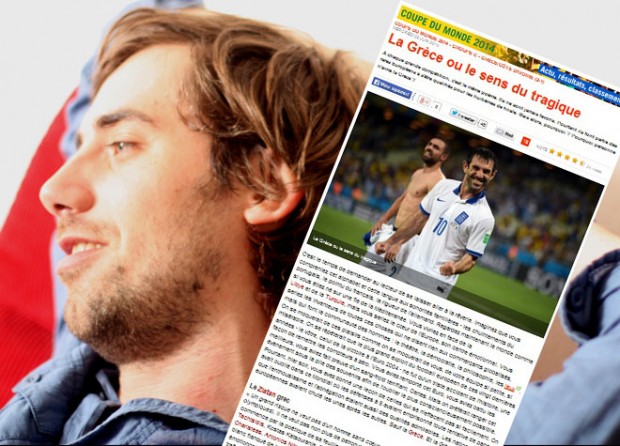 Ένας Γάλλος υποκλίνεται στο μεγαλείο της Εθνικής