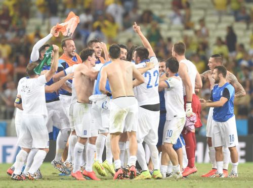 ΦΩΤΟ-Οι ξέφρενοι πανηγυρισμοί των παικτών