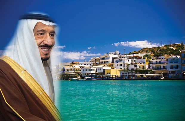 Βασιλικές αφίξεις από τη Σαουδική Αραβία στην Ελούντα