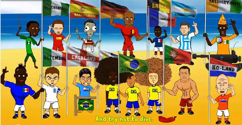 ΒΙΝΤΕΟ-Η πρώτη φάση του Μουντιάλ σε καρτούν