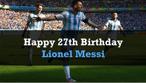 ΒΙΝΤΕΟ-Χρόνια πολλά Μέσι!