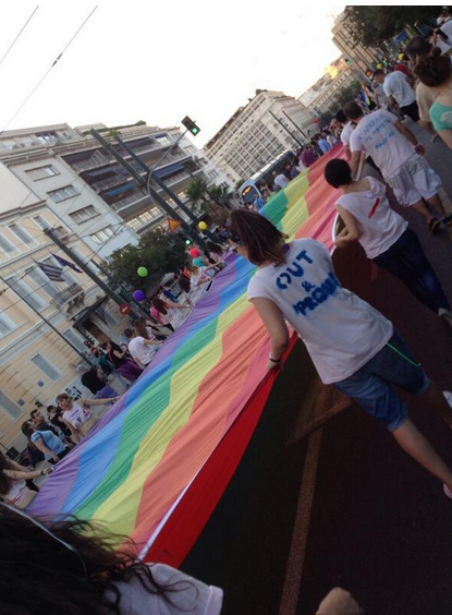 ΦΩΤΟ-Ολοκληρώθηκε η παρέλαση του Athens Pride