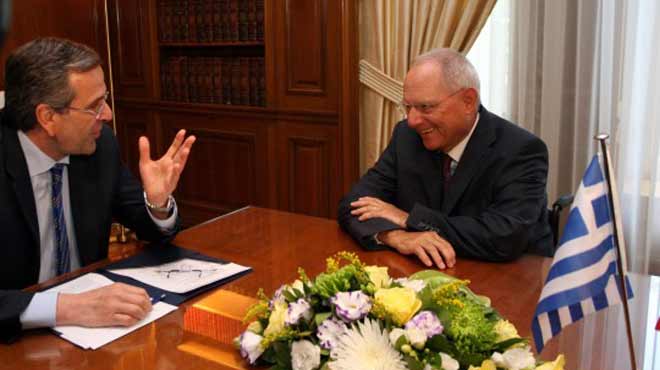 Συνάντηση Σαμαρά-Σόιμπλε την Τρίτη