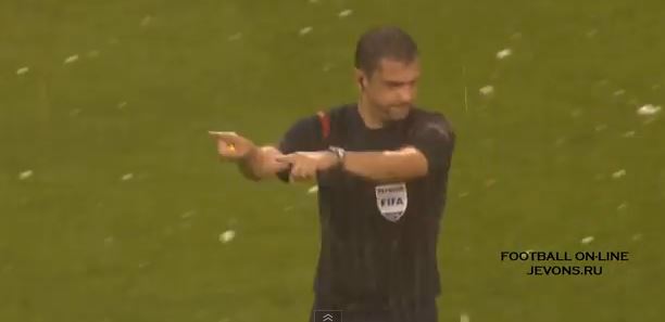 ΒΙΝΤΕΟ-Διακοπή στο Βέλγιο-Τυνησία λόγω χαλαζόπτωσης