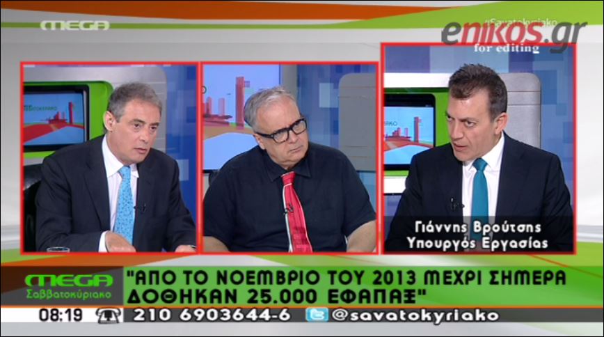 ΒΙΝΤΕΟ-Βρούτσης: Δεν θα θιγούν τα όρια ηλικίας-Γινόταν πλιάτσικο στα εφάπαξ