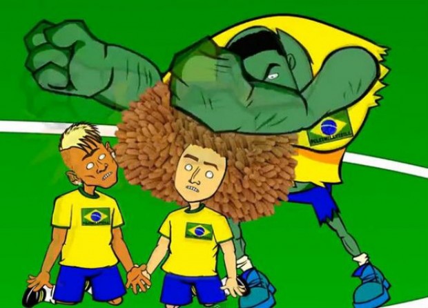 ΒΙΝΤΕΟ-Η πρόκριση της Βραζιλίας σε… καρτούν