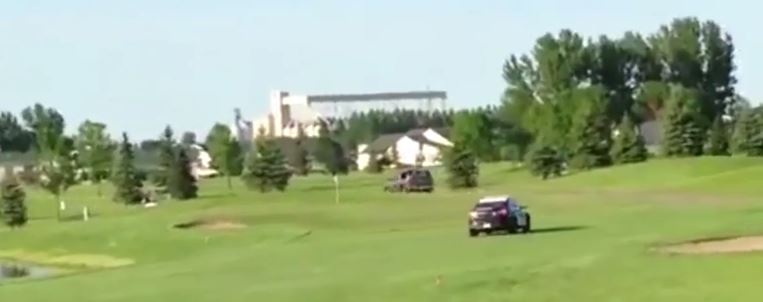 ΒΙΝΤΕΟ-Καταδίωξη σε γήπεδο γκολφ
