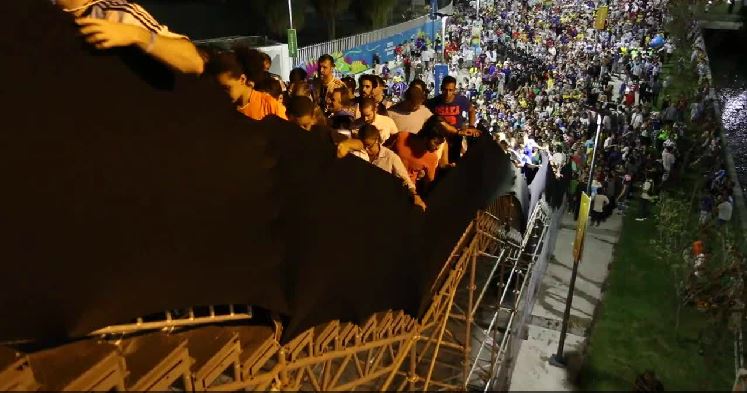 ΒΙΝΤΕΟ-Παραλίγο τραγωδία στο Μαρακανά