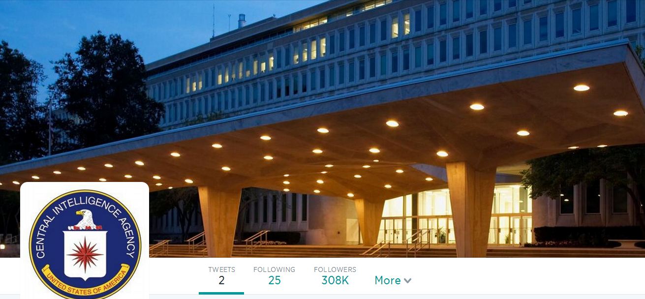 Το πρώτο tweet της CIA που σάρωσε το διαδίκτυο