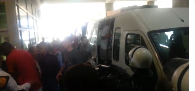 Με βαν της αστυνομίας ο Ολυμπιακός στο ΟΑΚΑ