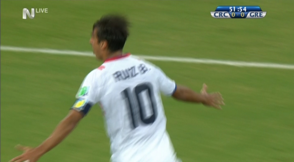 ΦΩΤΟ-Οι πανηγυρισμοί των παικτών της Κόστα Ρίκα