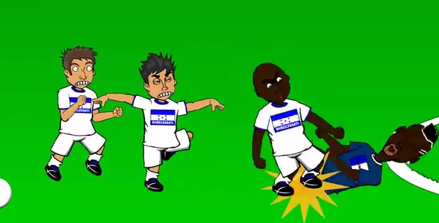 ΒΙΝΤΕΟ-Το… ξύλο της Ονδούρας έγινε καρτούν!