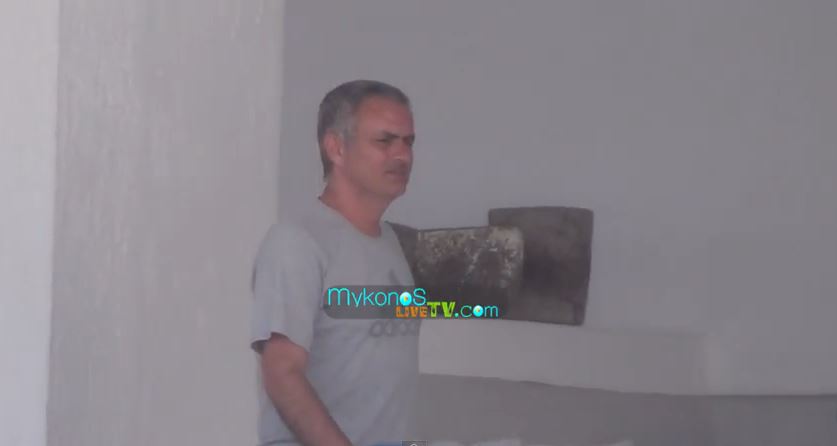 ΒΙΝΤΕΟ-Ο Ζοζέ Μουρίνιο στην Μύκονο