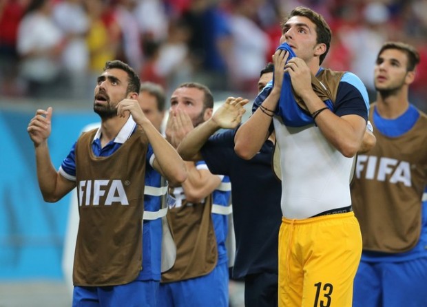 Στα αποδυτήρια της Εθνικής στο Ρεσίφε