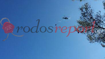 ΦΩΤΟ-Υπό έλεγχο η φωτιά στη Ρόδο