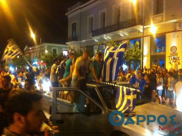 ΒΙΝΤΕΟ-Στο πόδι η Καλαμάτα για την παρέα του Σάντος