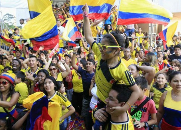 Νεκρή γυναίκα στους πανηγυρισμούς των Κολομβιανών