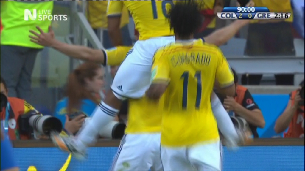 Τελικό:Κολομβία-Ελλάδα 3-0