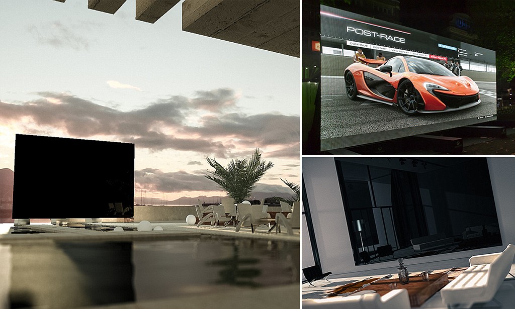 H τηλεόραση των… 370 ιντσών