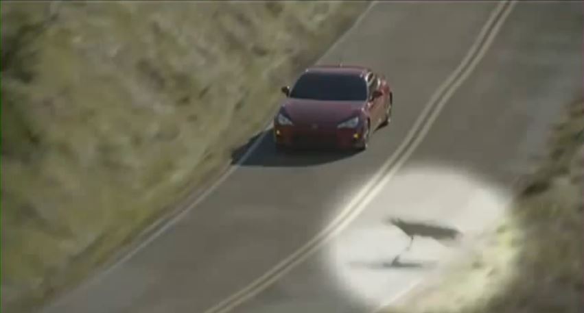 ΒΙΝΤΕΟ-Ελάφι απέφυγε αυτοκίνητο