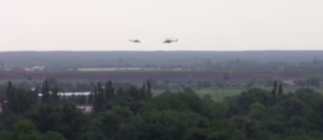 ΒΙΝΤΕΟ-Κατάρριψη μαχητικών στο Σλαβιάνσκ