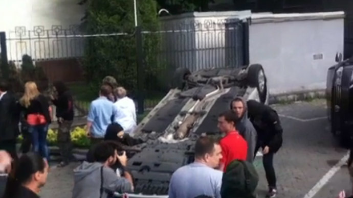 Μολότοφ στη ρωσική πρεσβεία του Κιέβου