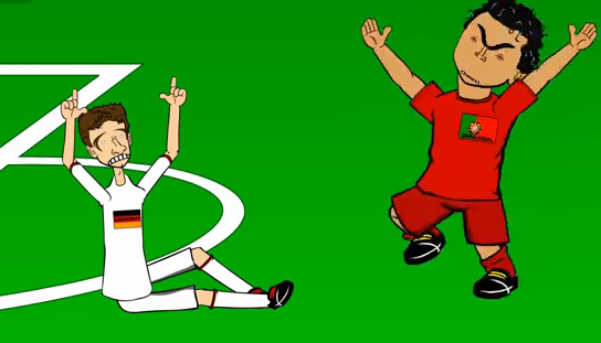 ΒΙΝΤΕΟ-Ξεκαρδιστικό: Το καρτούν του καβγά Πέπε-Μίλερ