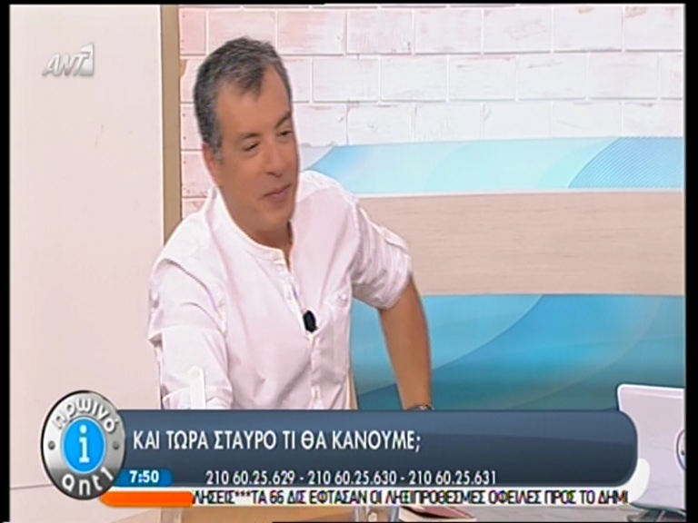 ΒΙΝΤΕΟ-Θεοδωράκης: “Ουρά” σε κυβερνητικό συνασπισμό με 5%, με 12% όμως…