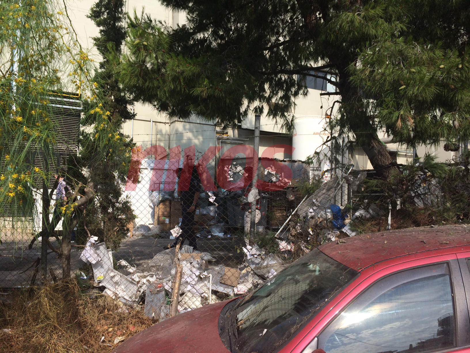 ΦΩΤΟ-Έκρηξη στην Αργυρούπολη