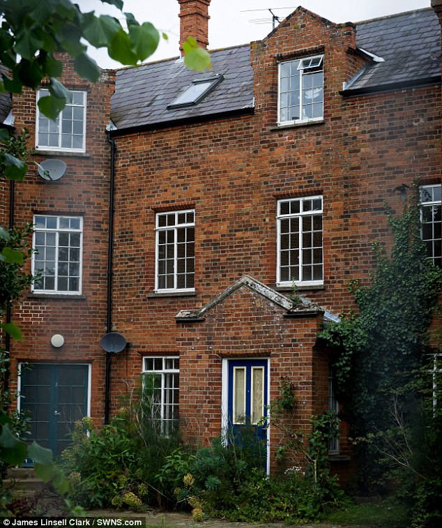 Leafy: This home in Wickham Market, Suffolk, was home to Ms Vanda for more than six months in 2007-8, but she abandoned it because of damp