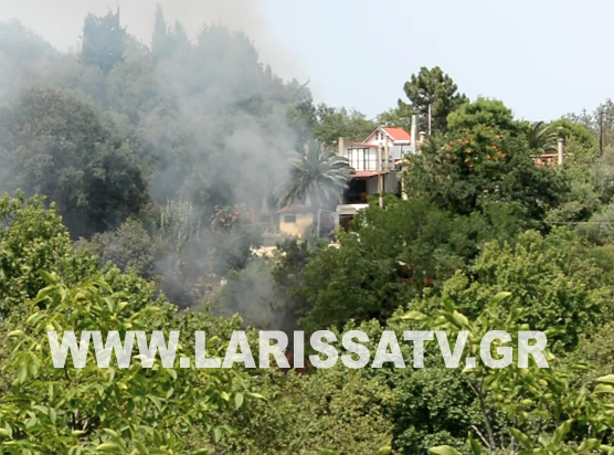 ΒΙΝΤΕΟ-Μάχη με τις φλόγες στη Λάρισα