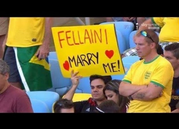 Πρόταση γάμου από Βραζιλιάνο στον Φελαϊνί