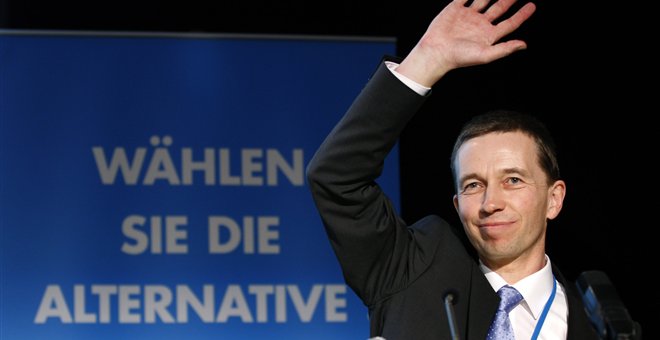 Ο αρχηγός του γερμανικού κόμματος που επιμένει στο “Grexit”
