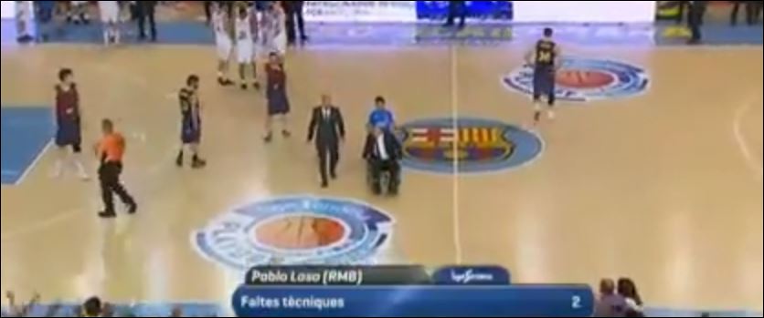 ΒΙΝΤΕΟ-Αποβλήθηκε ο Λάσο-Αποχώρησε με καροτσάκι