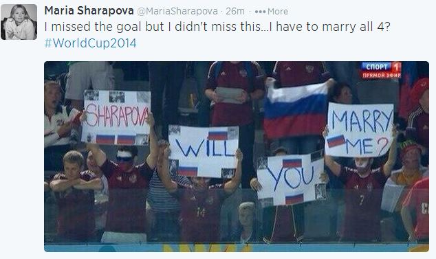 ΦΩΤΟ-Έχει μεγάλο… σουξέ η Σαράποβα