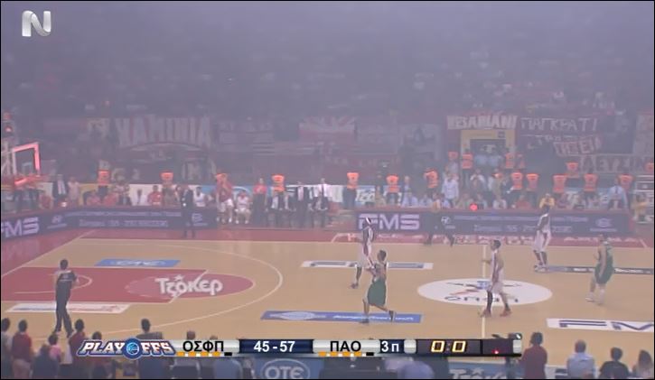 Live: Ολυμπιακός-Παναθηναϊκός 45-57 (30′)