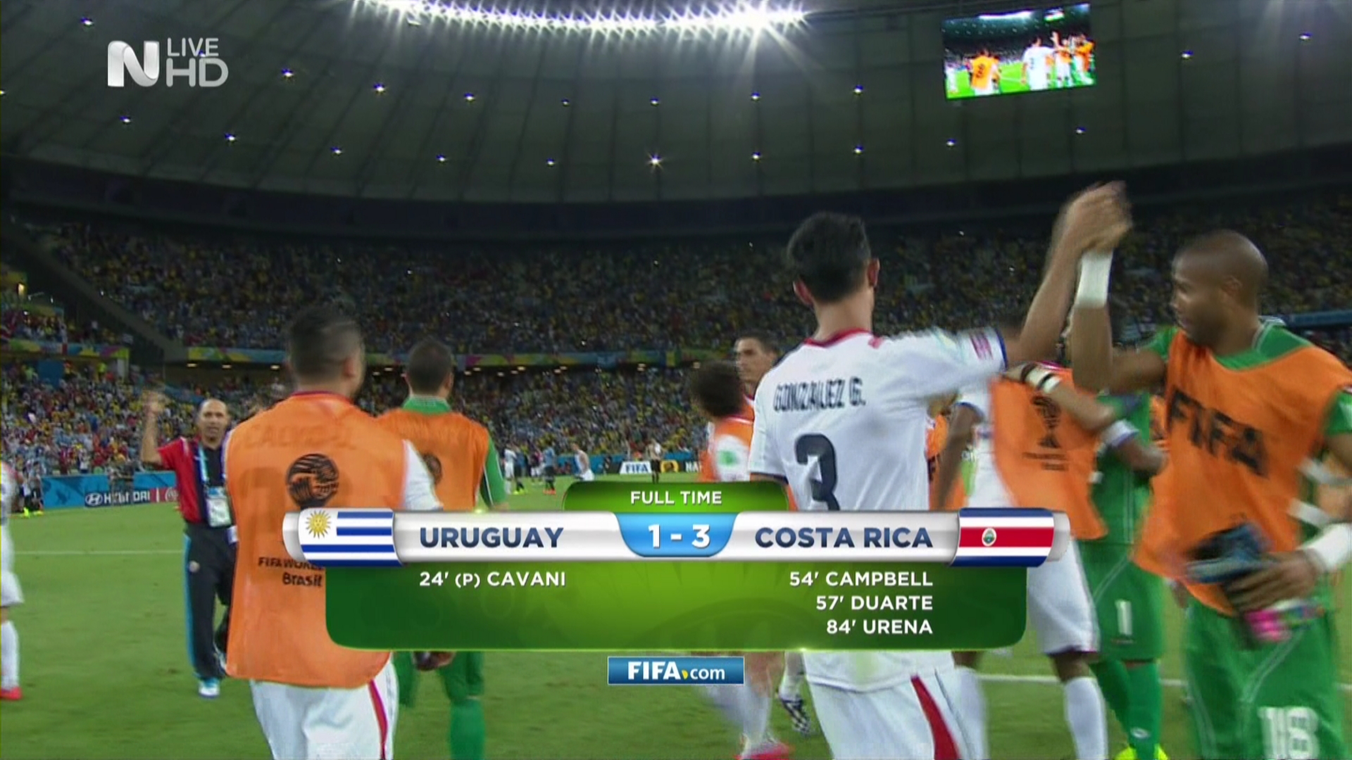 Η Κόστα Ρίκα έκανε την ανατροπή