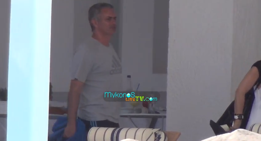 ΒΙΝΤΕΟ-Οι διακοπές του Μουρίνιο στη Μύκονο