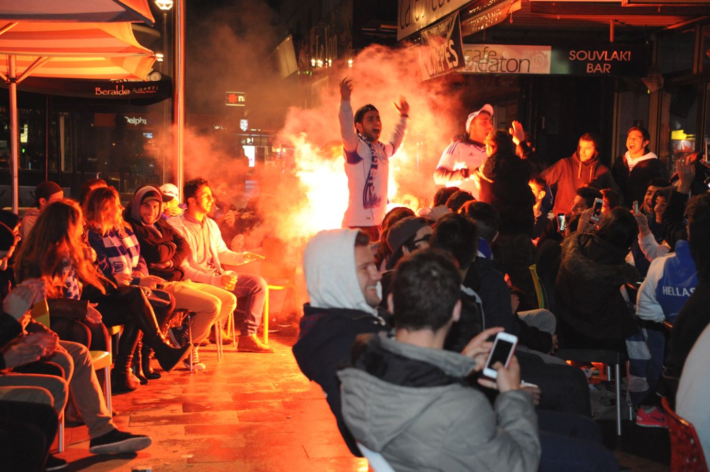 Στη Βραζιλία βρέθηκαν 100 ομογενείς για να στηρίξουν την Εθνική