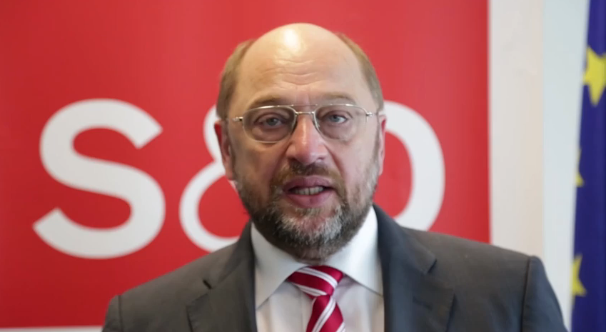 ΒΙΝΤΕΟ-Ο χαιρετισμός του Σουλτς στο Ιδρυτικό Συνέδριο του Ποταμιού