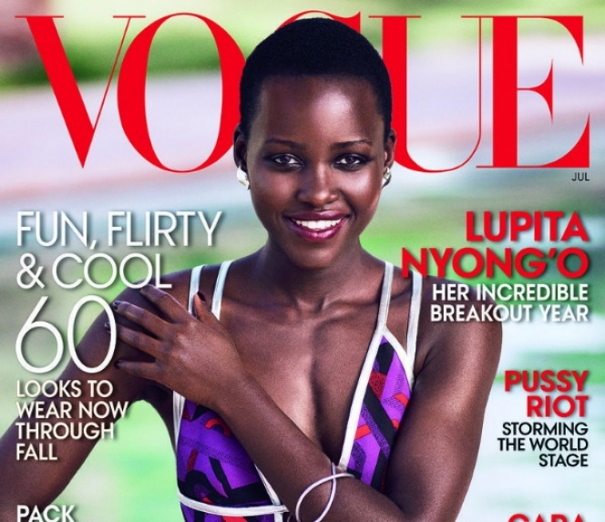 ΦΩΤΟ-Η Λουπίτα Νιόνγκο στο εξώφυλλο της Vogue