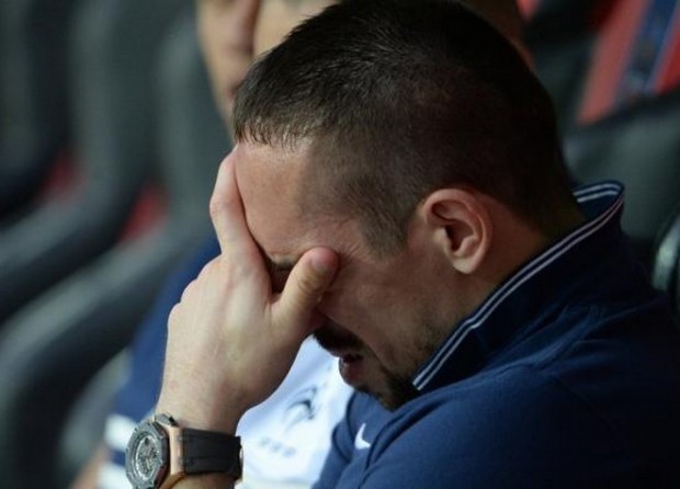 Εκτός Μουντιάλ ο Ριμπερί