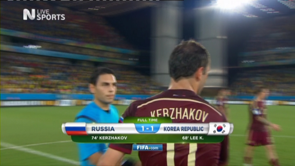 Live: Ρωσία-Κορέα 1-1 (ΤΕΛΙΚΟ)