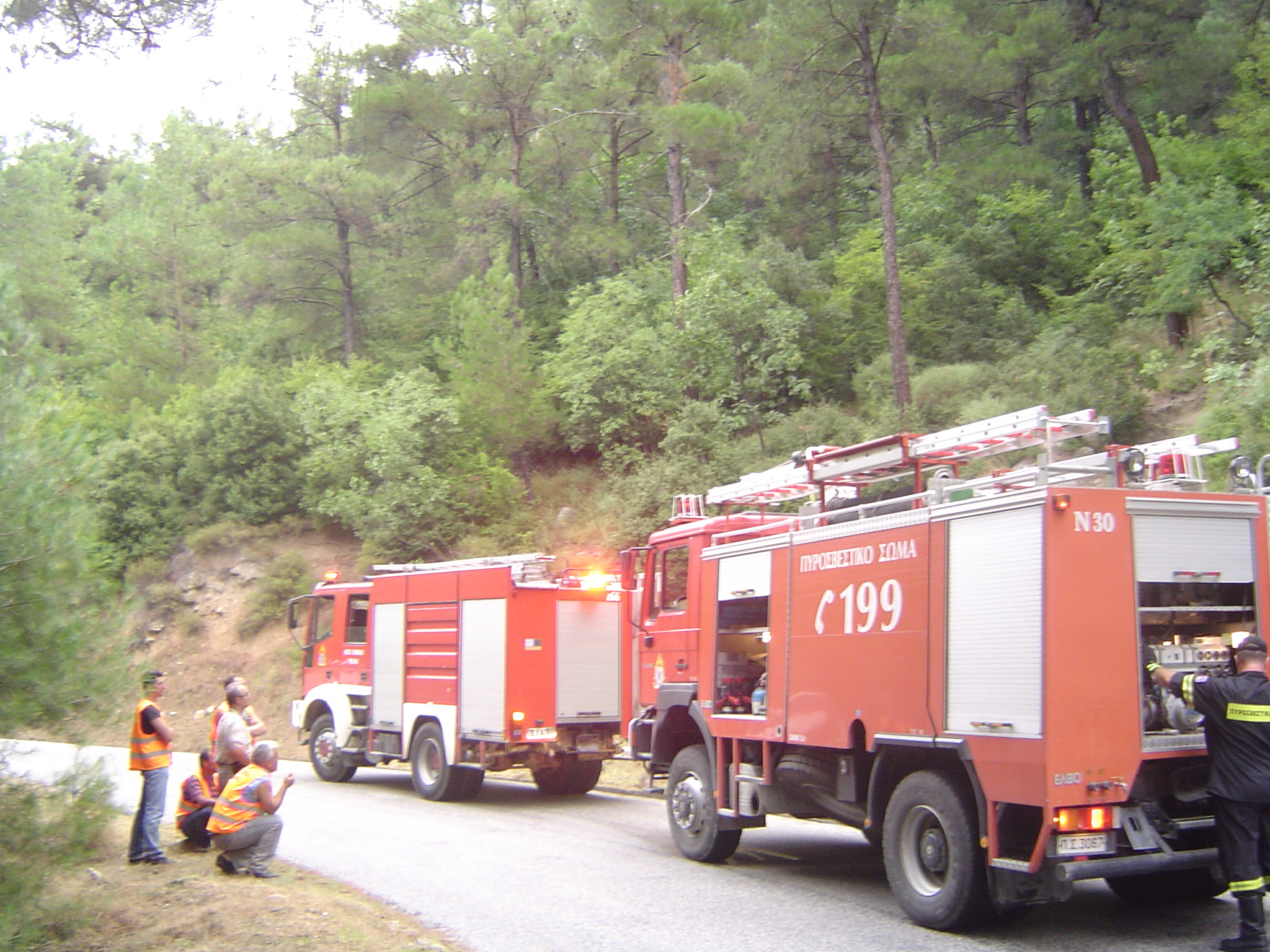 Υπό έλεγχο η πυρκαγιά στη Μυτιλήνη
