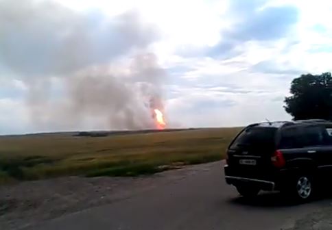 ΒΙΝΤΕΟ-Έκρηξη σε αγωγό αερίου στην Ουκρανία