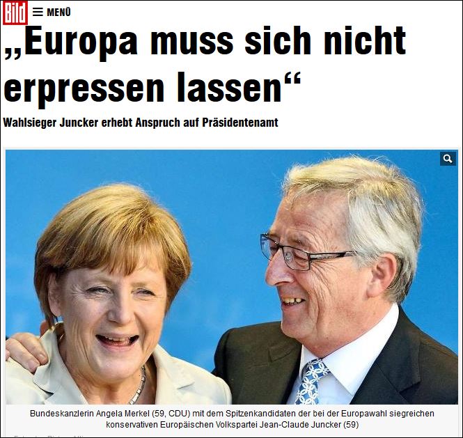 Γιούνκερ:Θα είμαι ο νέος πρόεδρος της Κομισιόν